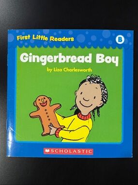 First Little Readers: Gingerbread Boy - Scholastic Softcover Children’s Book
